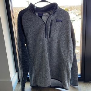 Patagonia grey fleece
